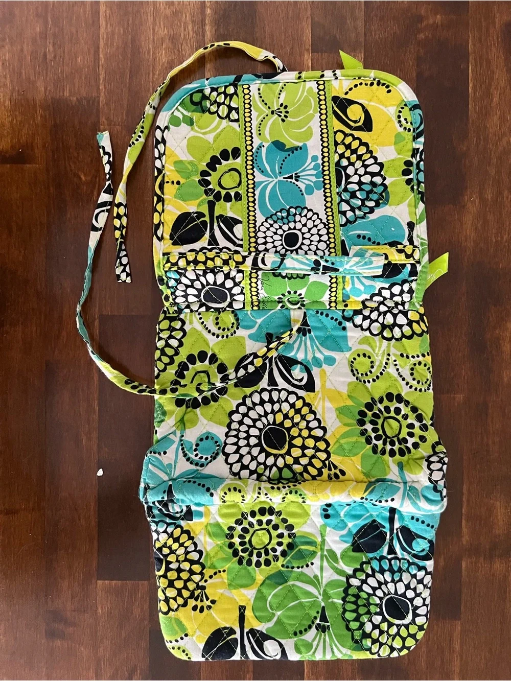 Vera Bradley Limes Up Cosmetic Bag